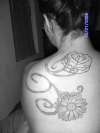 birth flowers tattoo