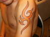 fire tribal tattoo