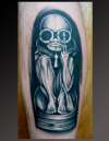 H.R. Giger - Birth Machine tattoo