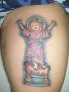 niño divino cartoon.... tattoo
