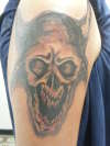 skull tattoo