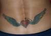 Heart with wings tattoo