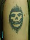 Misfits Skull tattoo