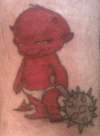 baby devil tattoo