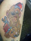 monkey tattoo