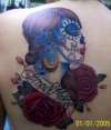 sugar skull tattoo