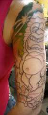 Tiki God tattoo