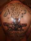 whats the measure of a man? what it takes to stop him. tattoo