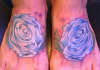 white roses tattoo