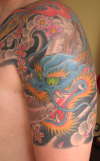 Front of arm tattoo