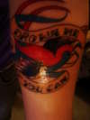 Sparrow-City and Colour tattoo
