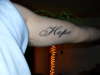hope tattoo