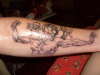 Derek Hess Stretch Arm \Strong tattoo