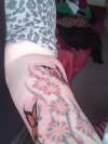 Japanese arm piece tattoo