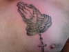 Praying Hands tattoo