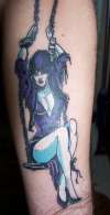 Elvira tattoo