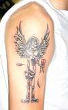 Emo Angel tattoo
