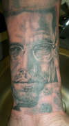 Malcolm X tattoo