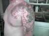 Koi Cover-up tattoo