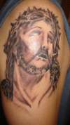 Jesus tattoo