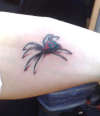 Radioactive Spiderman Spider tattoo