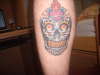 day of th dead tattoo