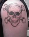 skullll tattoo