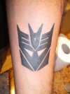 Transformer tattoo