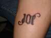 anigram "joe" tattoo