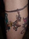 Crackhead monkey tattoo