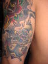 Old school half sleeve#1 tattoo
