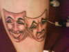 faces tattoo