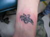 Wrist tattoo