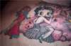 Jessica Rabbit & Bettie Boop tattoo