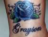 Flower for Grayson Cover Up tattoo
