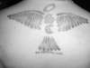 tribal dove memorial to my grampa tattoo