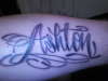 my boys name tattoo