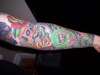 Colored Sleeve tattoo
