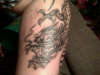 Dragon Face tattoo