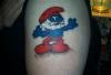 Papa Smurf tattoo