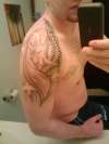 My Angel Pic #2 (half done) tattoo