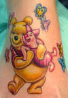 Pooh Bear tattoo