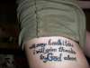 With Every Breath tattoo