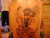 Angel on the Back tattoo