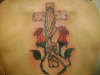 Cross tattoo