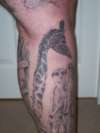 Giraffe tattoo