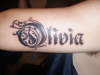Mate's daughters name tattoo