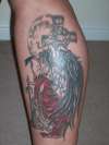 Raven Angel 2 tattoo