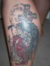 Raven Angel 1 tattoo