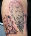 Wolf 1 tattoo